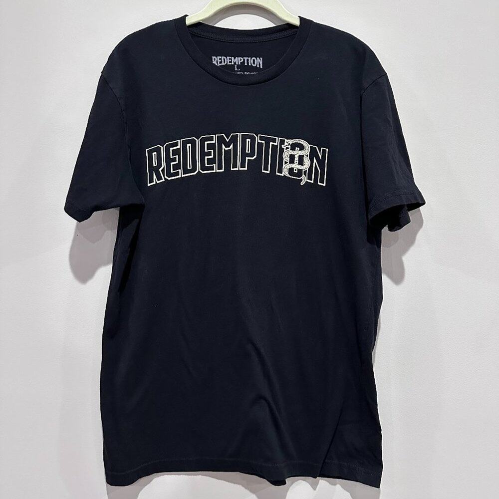 Redemption Be Someone Short Sleeve Men's T-Shirt, Black, Size Large